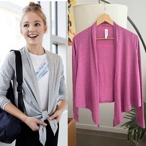 Ivivva by Lululemon Four’s A Charm Wrap Long Sleeve Short